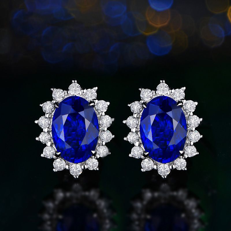 Sapphire Earrings