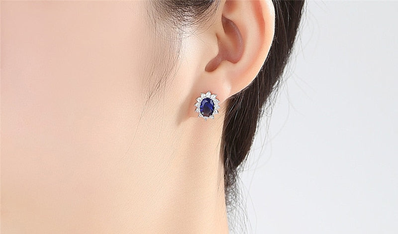 Sapphire Earrings