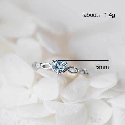 Simple Romantic Heart Ring