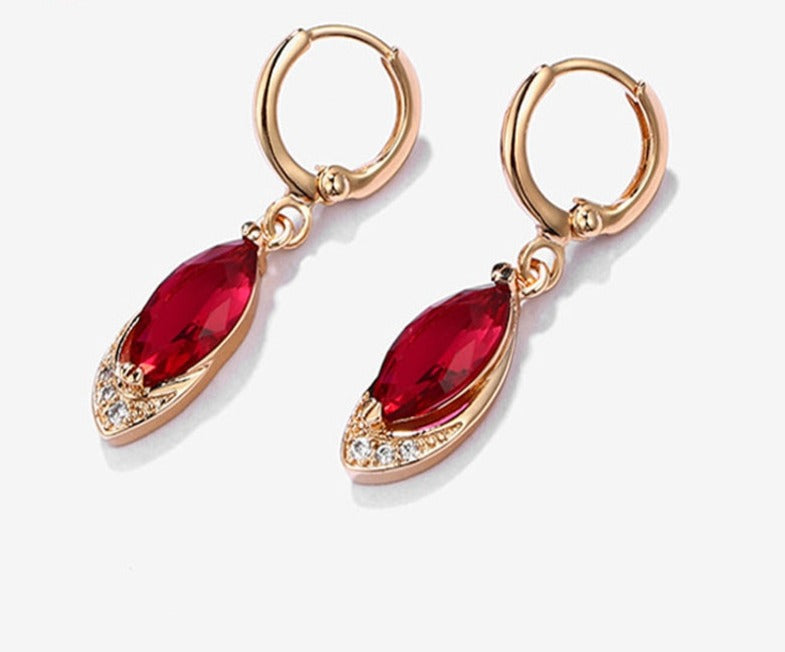 Queen Ruby Earrings